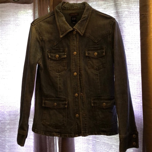 GAP Jackets & Blazers - GAP vintage westernized denim jacket